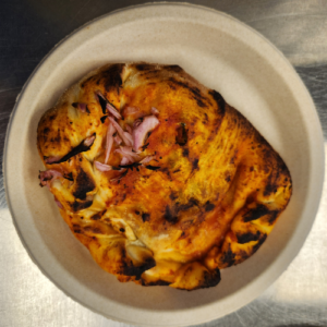 BBQ PULLED CHICKEN CALZONE